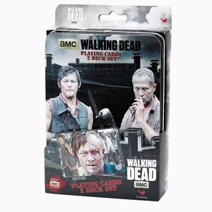 The Walking Dead Playing Cards 2 Deck Set